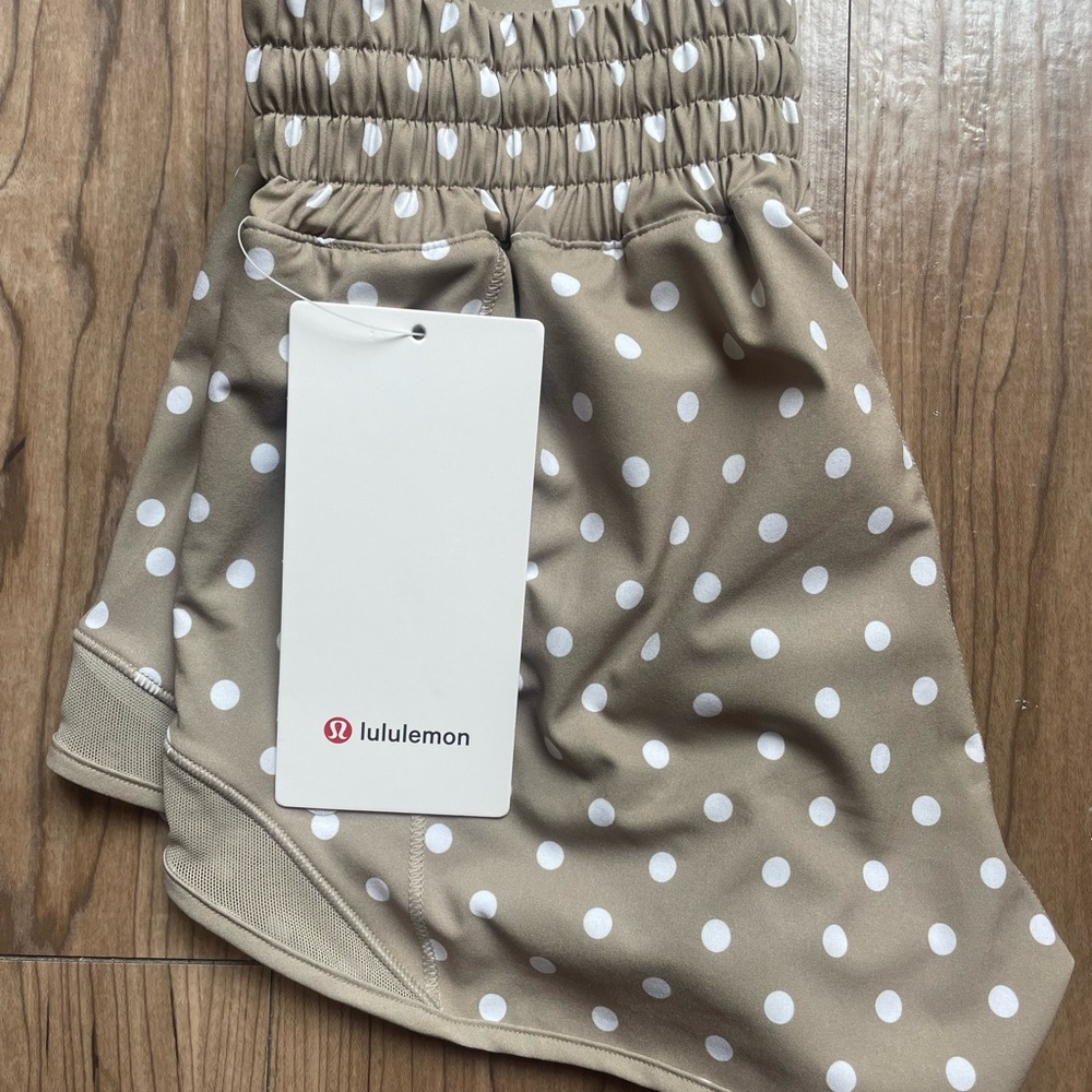 SOLD - Lululemon Polka Dot Shorts